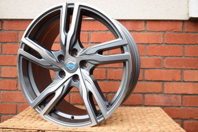 18" XC90 Type Black Alloy Wheels Ford Peugeot Renault Volvo 5x108