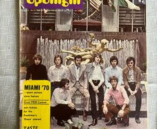 RARE New Spotlight Magazine 1970 Miami Showband Cover TASTE Rory Gallagher