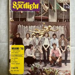 RARE New Spotlight Magazine 1970 Miami Showband Cover TASTE Rory Gallagher