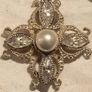 Beautiful 925 Sterling Silver Pearl Jewellery Set (Necklace & Earrings) Image 2
