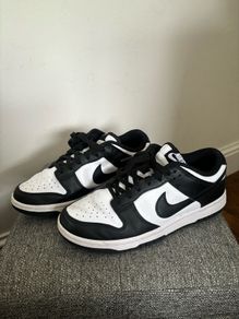Nike Dunks Low Trainers black White size UK 5.5