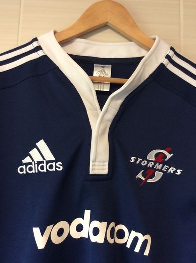 Stormers Rugby Jersey. Official Adidas Mens Home Jersey. Authentic Original From Circa 2005. Not A Modern Day Remake.