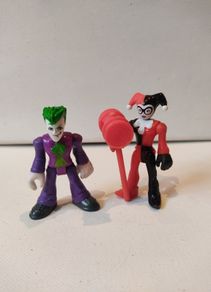 Imaginext DC Superhero Friends Joker and Harley Quinn Figures