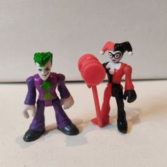 Imaginext DC Superhero Friends Joker and Harley Quinn Figures