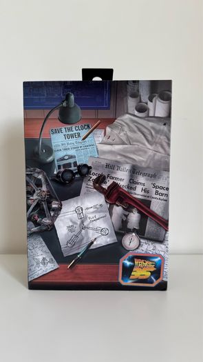 NECA Back To The Future Doc Brown Ultimate 7" Scale Official Action Figure