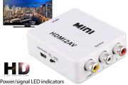 Mini HDMI-compatible 1080P to VGA to RCA AV Composite Converter cable VGA2AV / CVBS