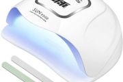150 Watt LED UV Nail Lamp Gel Polish Curing, CCHOME Fast Nail Dryer with Timing function -10S/30S/60S/90S