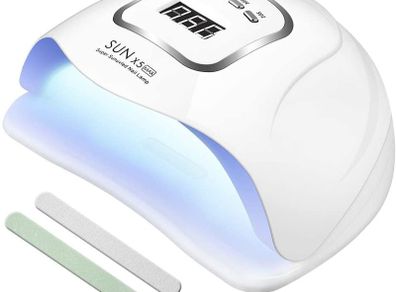 150 Watt LED UV Nail Lamp Gel Polish Curing, CCHOME Fast Nail Dryer with Timing function -10S/30S/60S/90S