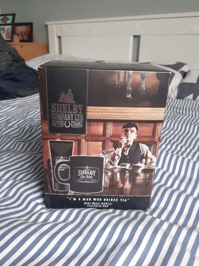 peaky blinders mug and shower gel set