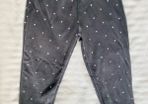Grey sweat pants with hearts