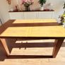Solid Wood Extendable Dining Table Image 9