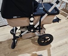 bugaboo cameleon. black and cream. full kit, everything like new.