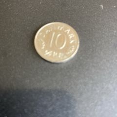 1986 Denmark coin - 10 Ore