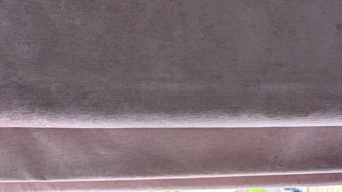 Roman blinds rose blackout