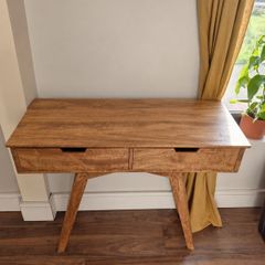Wooden console table