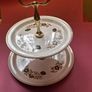 Irish Arklow Pottery Studio Kraft Cake Stand  1970's  Wicklow Image 7