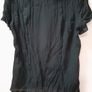 Lovely black vintage blouse late 70's Image 3