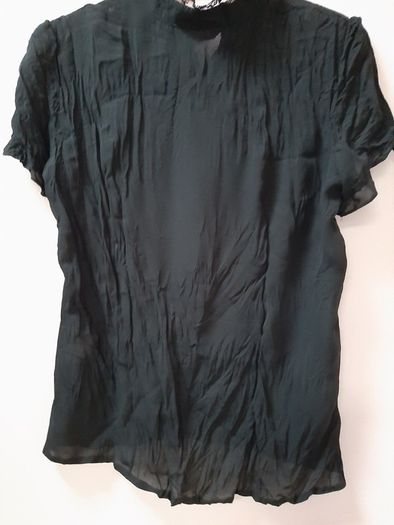 Lovely black vintage blouse late 70's