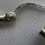 Vintage 925 Sterling Silver Hoop Earrings Large Classic Hoop Gift 5,67g Image 5