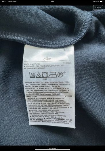 dress Bnwt gap navy tunic dress