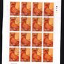 2006 Ireland Christmas Commemorative Stamp Sheetlets Plate 1A1A1A1A  Fine Used with Dublin cancel of 9th November 2006 (First day of issued) on envelope extract. Image 3