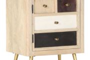 Bedside Cabinet 40x30x50 cm Solid Mango Wood