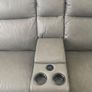 Brand new leather recliner sofa for sale with usb charge ports, wireless charger and cup holders Image 2