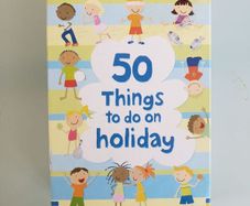 50 things to do on holidays cards