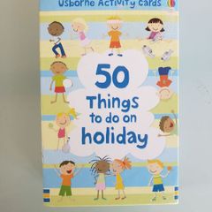 50 things to do on holidays cards