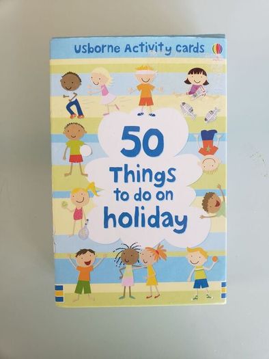 50 things to do on holidays cards