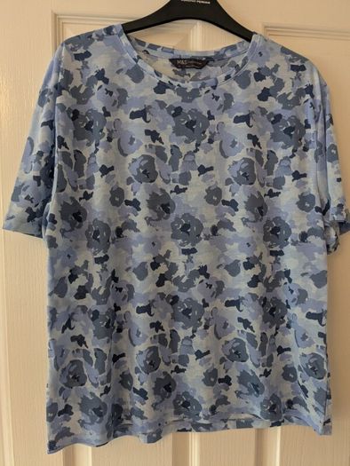 M and S T-shirt size 12