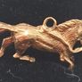 Selection of vintage  9ct yellow gold charms Image 3