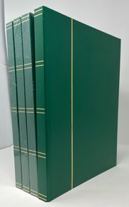 Green Black pages Stamp Stock book 16/32 side. 9-line. New and factory sealed.