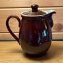 Vintage Denby Homestead Brown Coffee Pot Lidded Jug 2.5 Pint Image 3