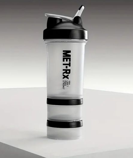 Protein Shaker Bottle with STORAGE
