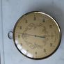 Vintage French wall hanging thermometer Image 3