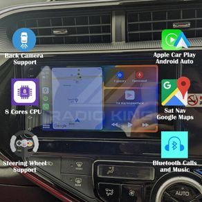 Premium Carplay Toyota Aqua Android Auto Stereo