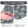 Ultralight Inflatable Mattress with Built-in Pump & Pillow for camping, Air Mat for Travel Backpacking Hiking Image 7