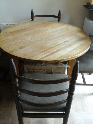 kitchen solid wood table