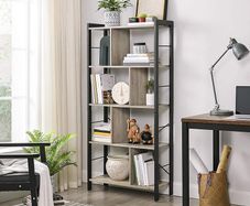 _Bookcase, 4 Tier Storage Shelf