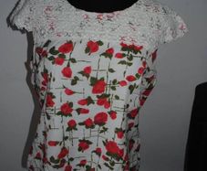 Phase Eight white floral top size UK14 EU42 Postage included