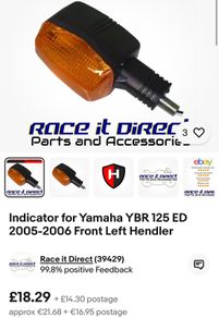 Full set Yamaha indicators / universal