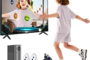 TV Game Console for Kids: AR Motion Sensing Plug and Play System for Indoor Exercise &amp; Home Interactive
