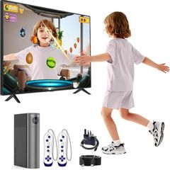 TV Game Console for Kids: AR Motion Sensing Plug and Play System for Indoor Exercise & Home Interactive