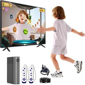 TV Game Console for Kids: AR Motion Sensing Plug and Play System for Indoor Exercise & Home Interactive