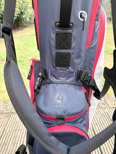 Titleist Players 4 Stadry Stand Bag Navy/White/Red