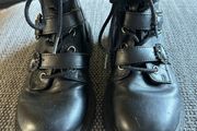 UK 1 black boots