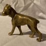 Vintage Brass Dogs. Image 2