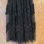 Paris Et Moi Collection Black  Tulle  Skirt. S. S -10.    B.NW.T. Image 2