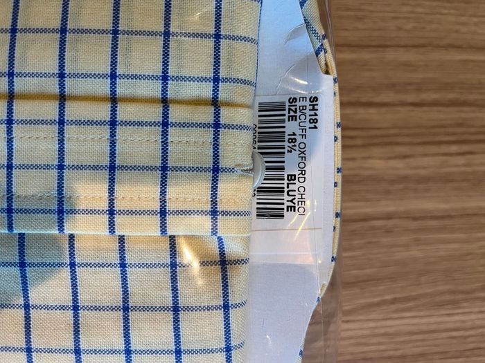 Cordings shirt 18.5